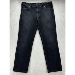 34 Heritage 40x34 Charisma Comfort Rise Classic‎ Straight Black Mens Jeans